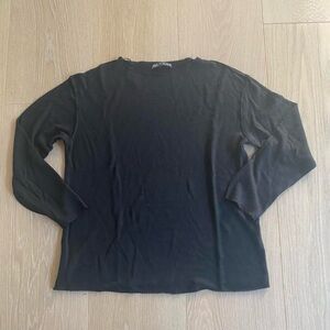 Zara Elegant Black Long Sleeve Top
